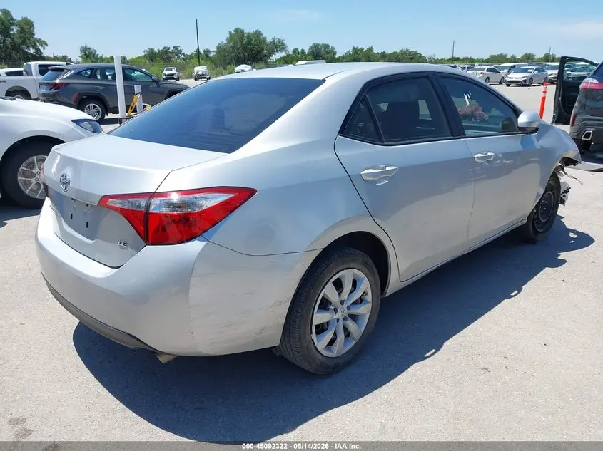 2016 TOYOTA COROLLA LE