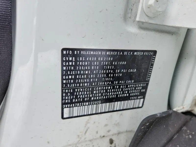 2024 VOLKSWAGEN TAOS SEL  