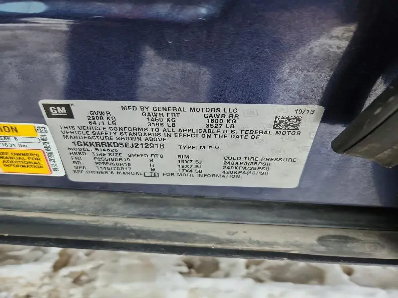 2014 GMC ACADIA SLT-1  