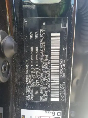 2018 LEXUS GX 460  