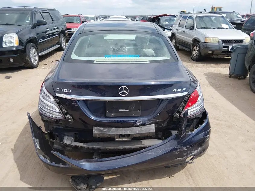 2015 MERCEDES-BENZ C 300 4MATIC