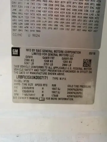 2019 BUICK ENVISION PREMIUM  