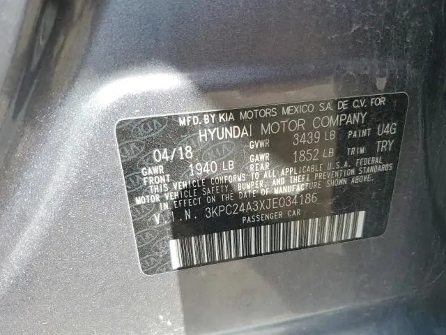 2018 HYUNDAI ACCENT SE  