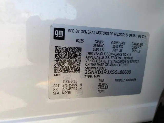 2025 CHEVROLET BLAZER RS  