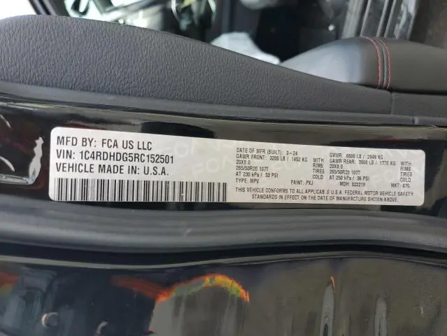 2024 DODGE DURANGO GT  