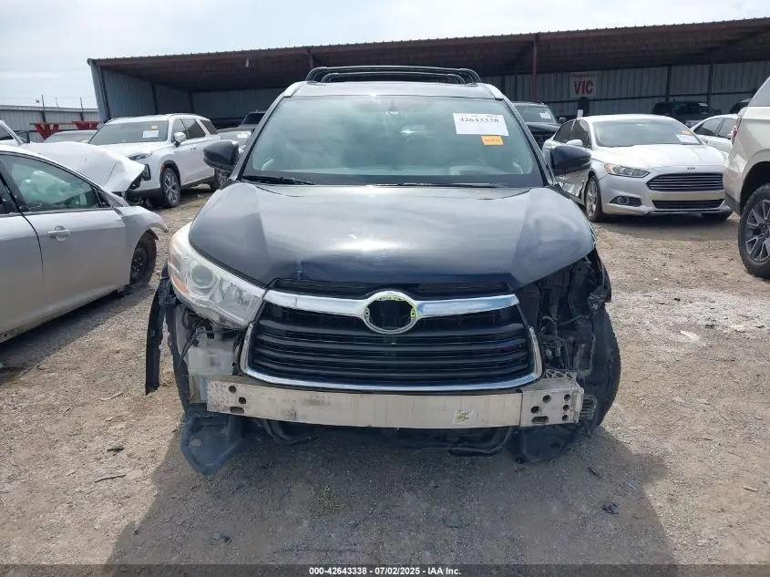 2015 TOYOTA HIGHLANDER XLE V6
