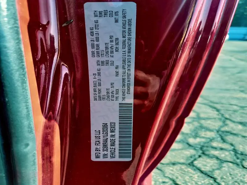 2020 RAM 2500 TRADESMAN  