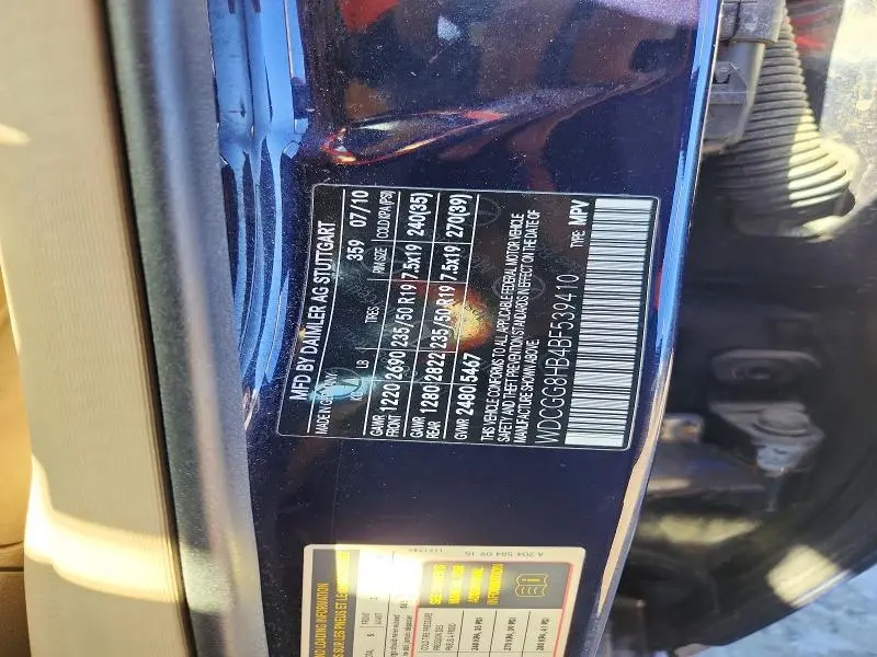 2011 MERCEDES-BENZ GLK 350 4MATIC  