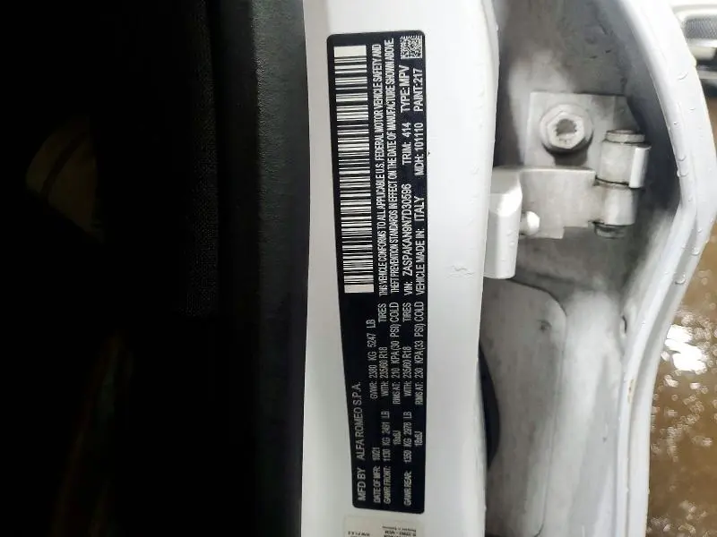 2022 ALFA ROMEO STELVIO   