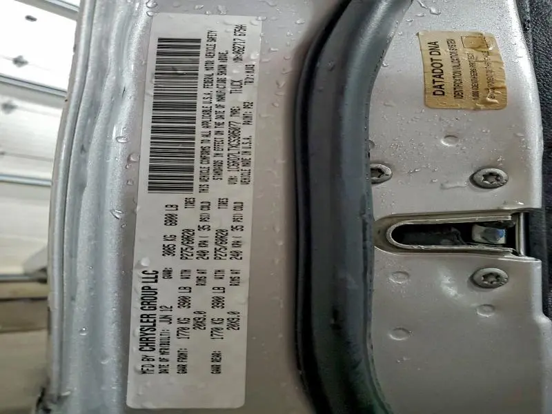 2012 DODGE RAM 1500 SLT  