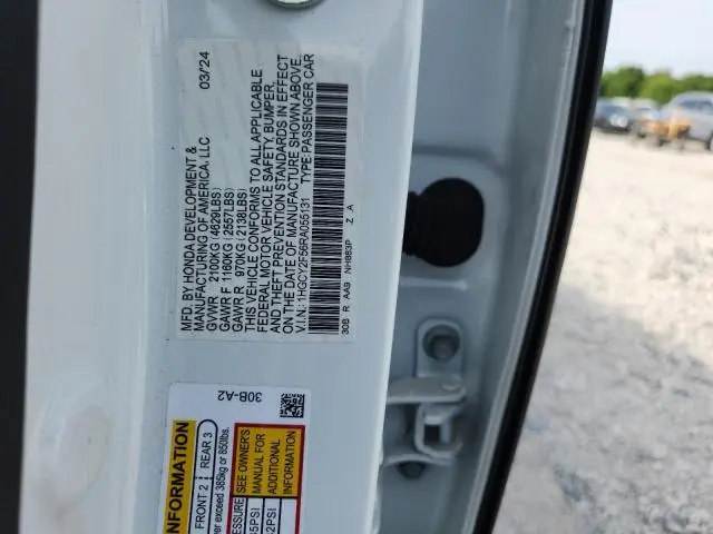 2024 HONDA ACCORD HYBRID SPORT  