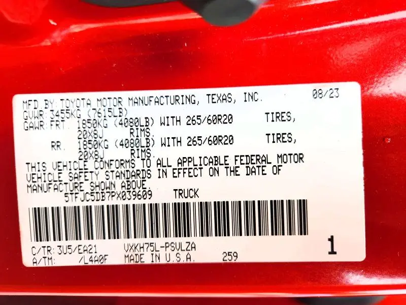 2023 TOYOTA TUNDRA LIMITED HV  