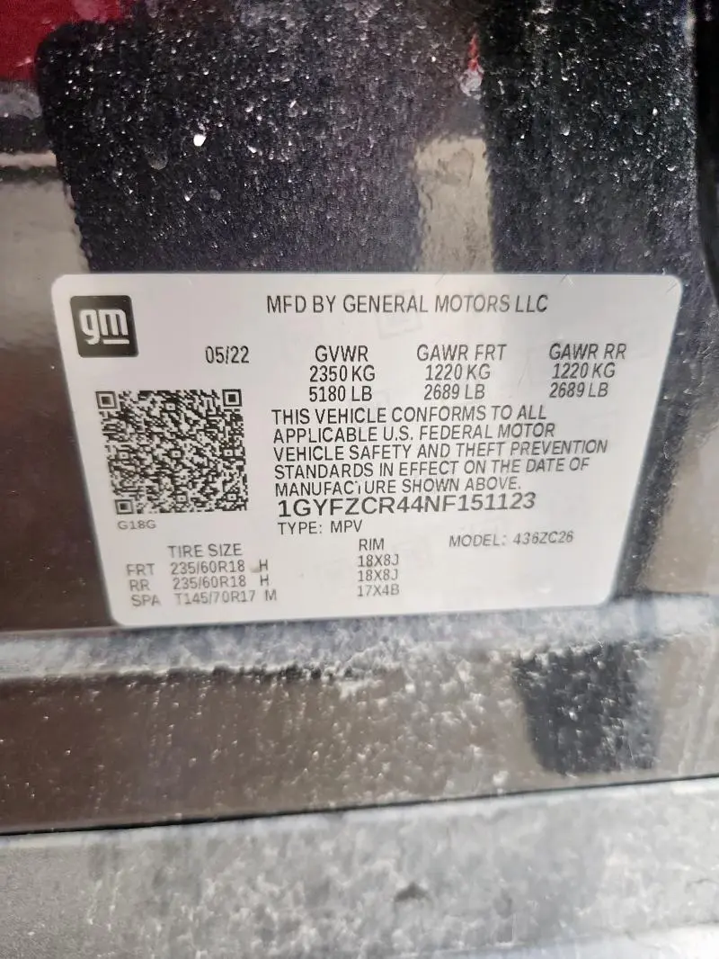2022 CADILLAC XT4 PREMIUM LUXURY  