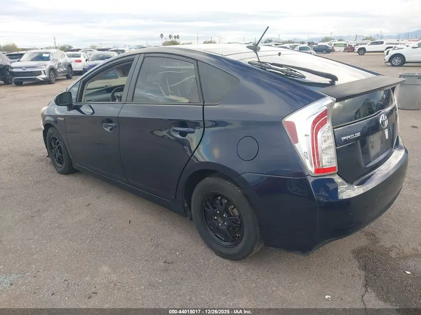 2012 TOYOTA PRIUS THREE
