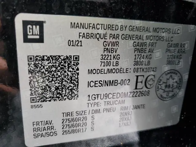 2021 GMC SIERRA K1500 ELEVATION  