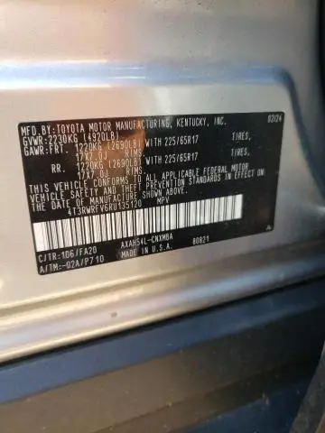 2024 TOYOTA RAV4 XLE