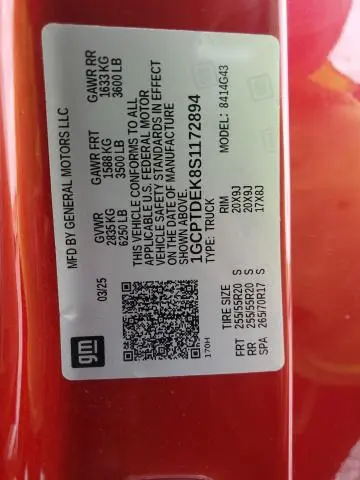 2025 CHEVROLET COLORADO Z71  