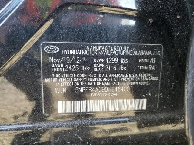 2013 HYUNDAI SONATA GLS  