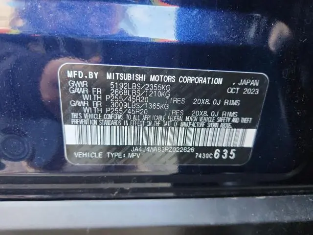 2024 MITSUBISHI OUTLANDER SEL  