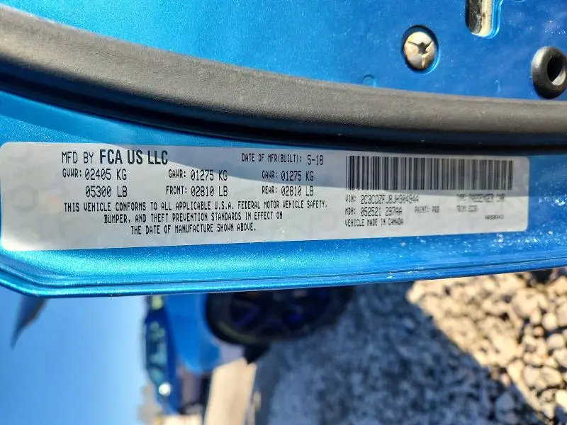 2018 DODGE CHALLENGER R/T 392  