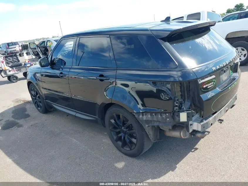 2015 LAND ROVER RANGE ROVER SPORT 3.0L V6 SUPERCHARGED HSE