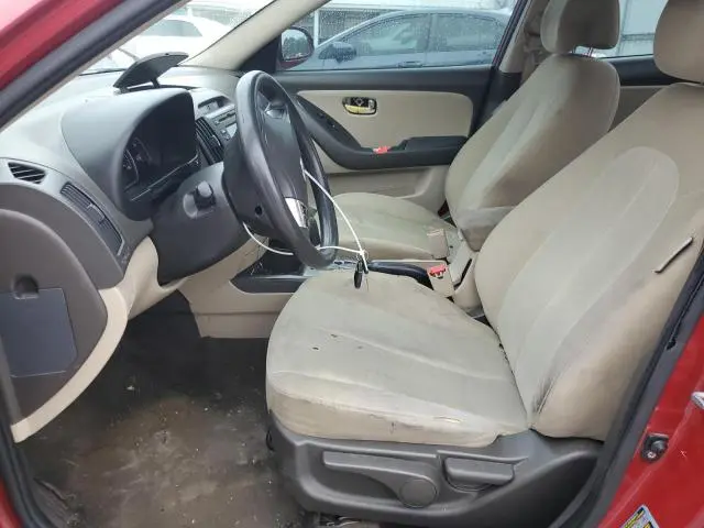 2010 HYUNDAI ELANTRA BLUE  