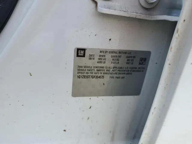 2016 CHEVROLET MALIBU LT