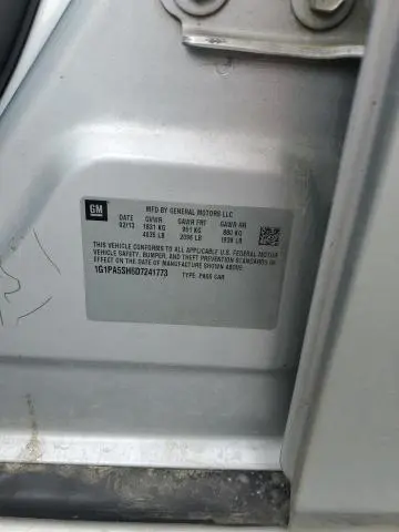 2013 CHEVROLET CRUZE LS  