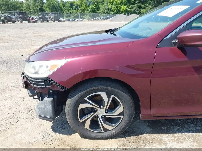 2016 HONDA ACCORD LX