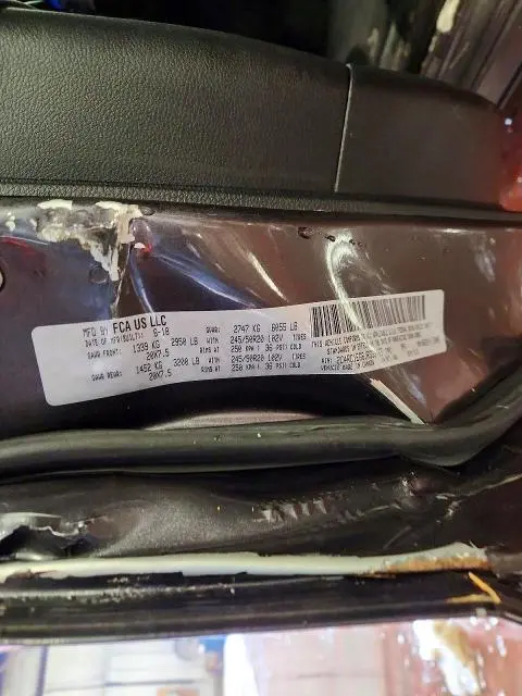 2018 CHRYSLER PACIFICA TOURING L PLUS  