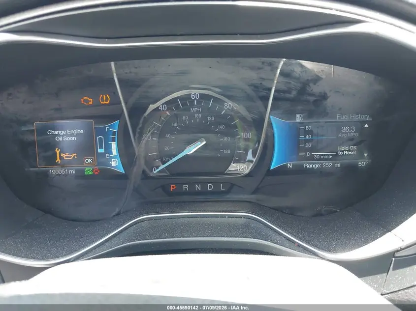 2018 FORD FUSION HYBRID SE