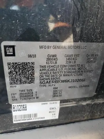 2019 BUICK ENCLAVE ESSENCE  