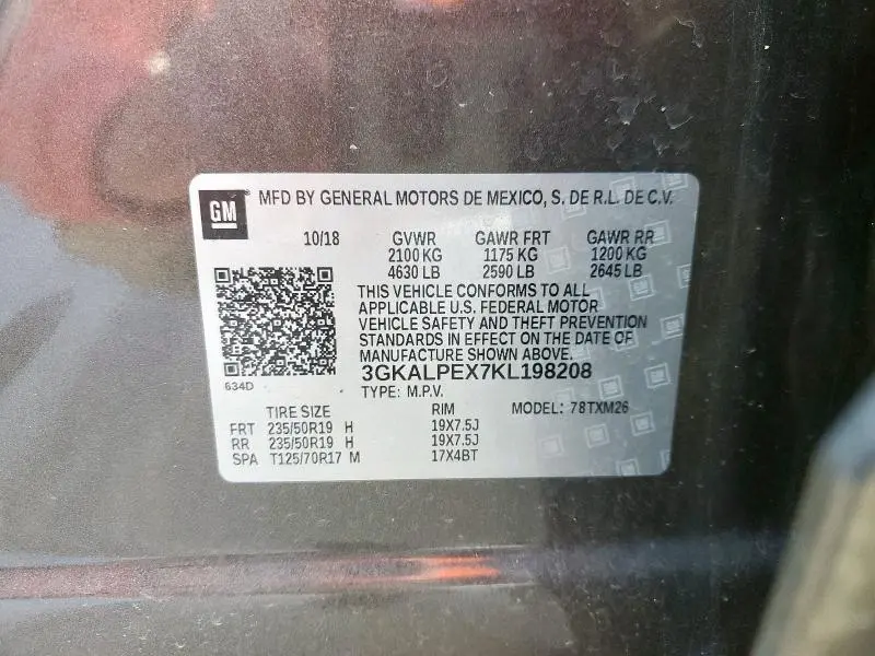 2019 GMC TERRAIN SLT  