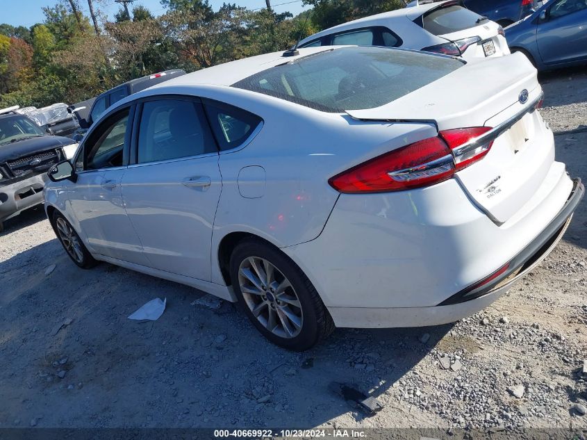 2017 FORD FUSION SE