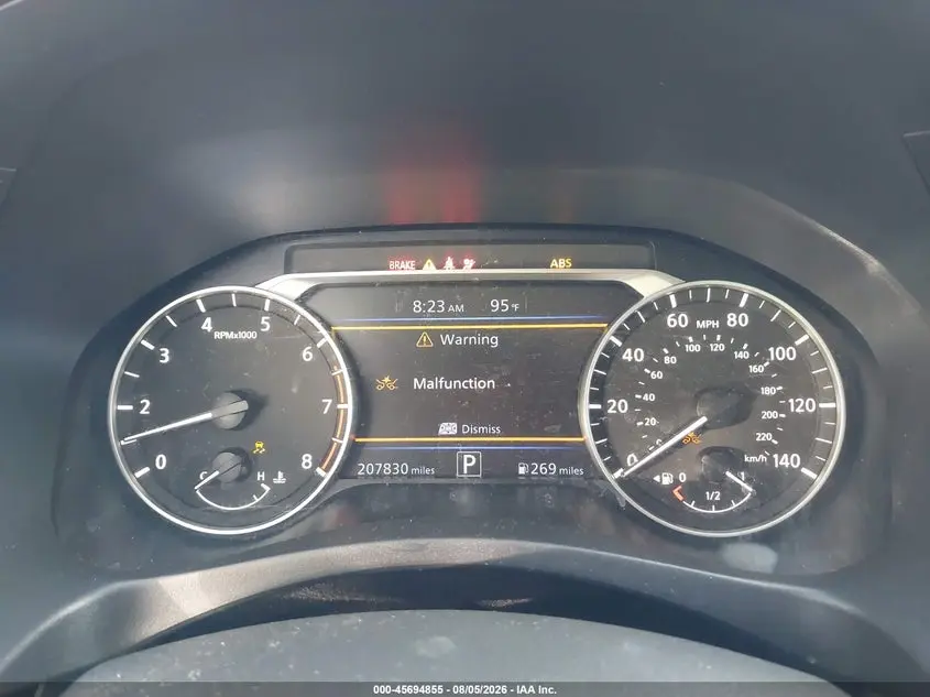 2019 NISSAN ALTIMA 2.5 SR