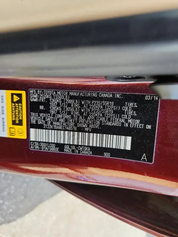 2014 LEXUS RX 350 BASE  