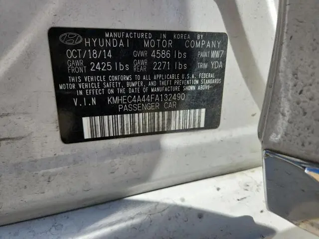 2015 HYUNDAI SONATA HYBRID  