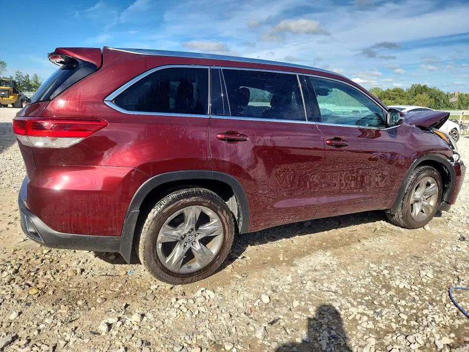 2019 TOYOTA HIGHLANDER LIMITED PLATINUM  