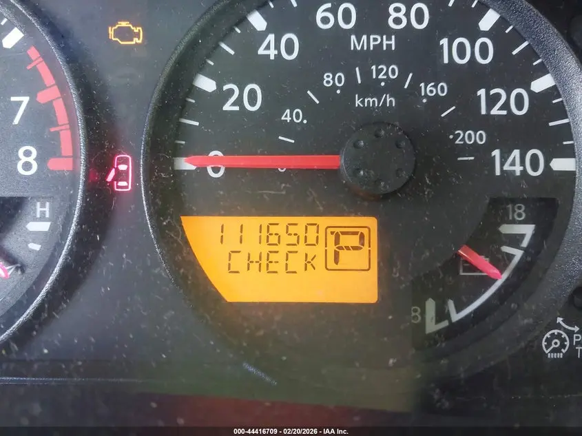 2012 NISSAN FRONTIER SV