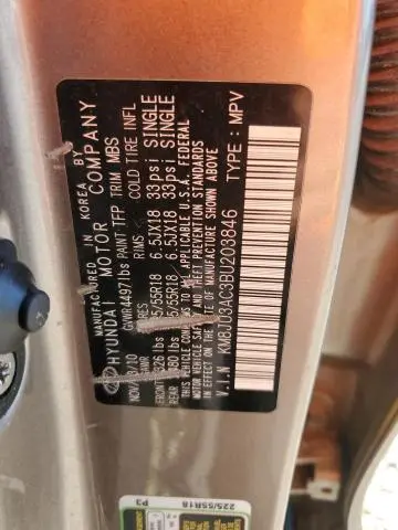 2011 HYUNDAI TUCSON GLS  