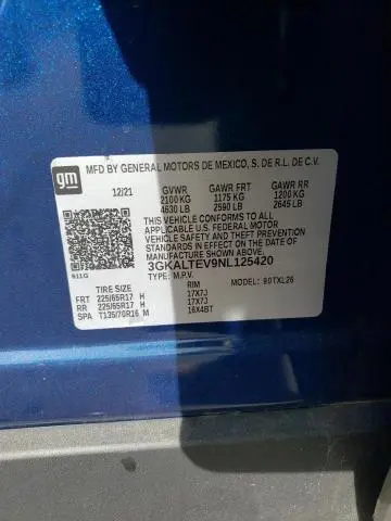 2022 GMC TERRAIN SLE  