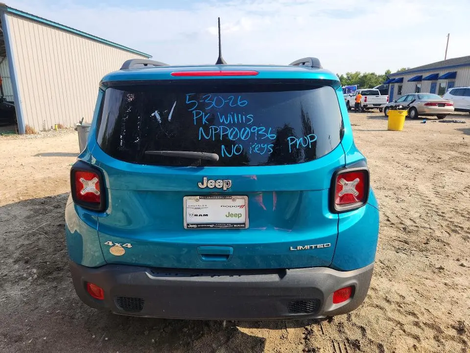 2022 JEEP RENEGADE LIMITED  