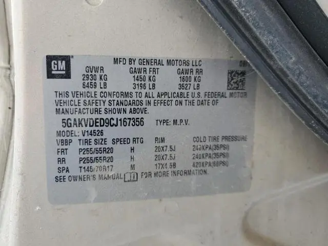 2012 BUICK ENCLAVE 