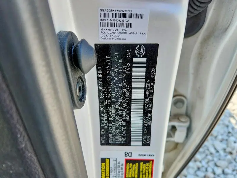 2025 LEXUS ES 350 BASE  