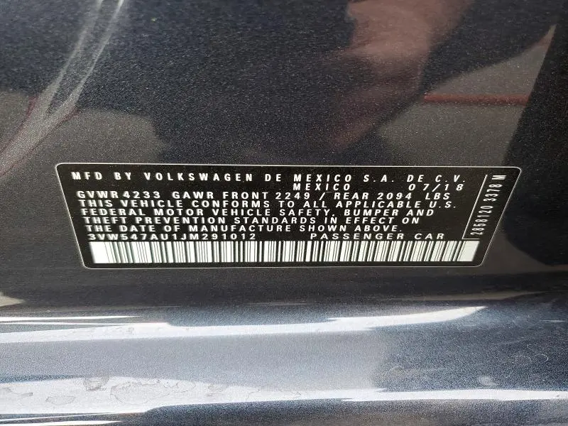 2018 VOLKSWAGEN GTI S  