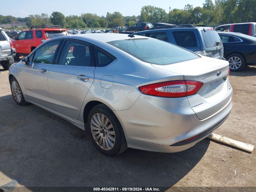 2013 FORD FUSION HYBRID SE