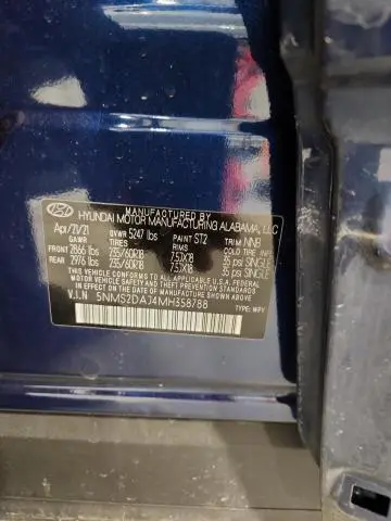 2021 HYUNDAI SANTA FE SEL  