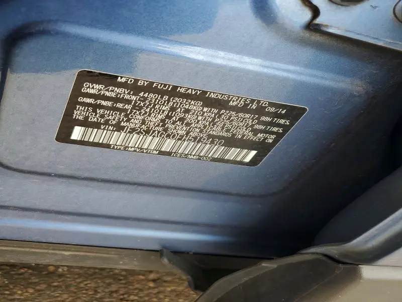 2015 SUBARU FORESTER 2.5I PREMIUM  