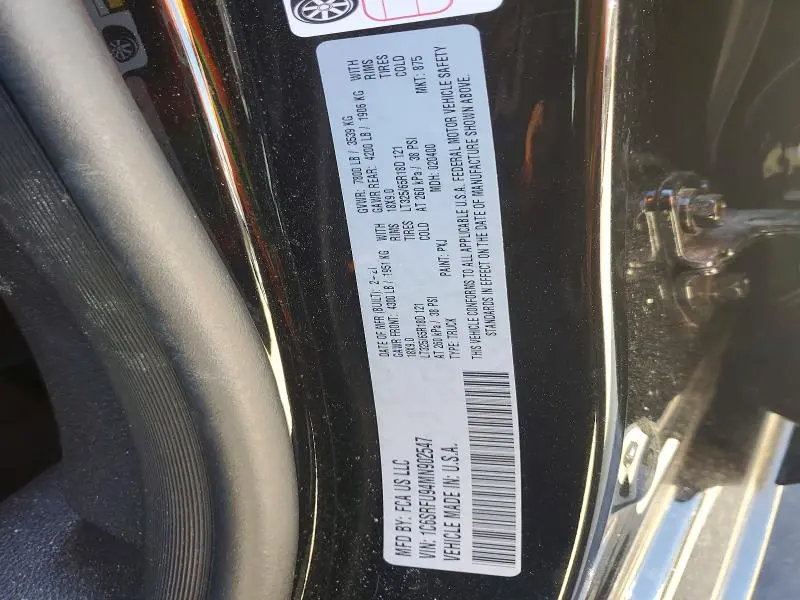 2021 RAM 1500 TRX  