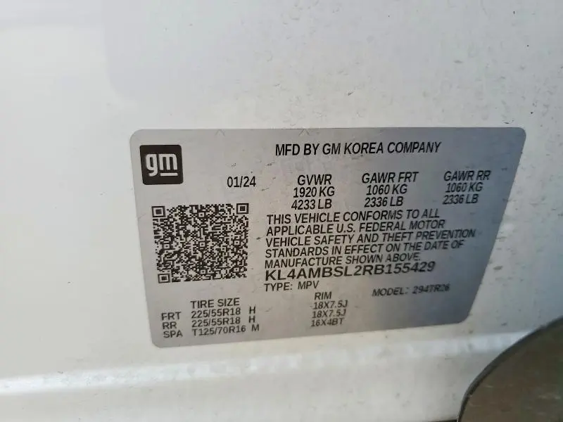 2024 BUICK ENCORE GX PREFERRED  